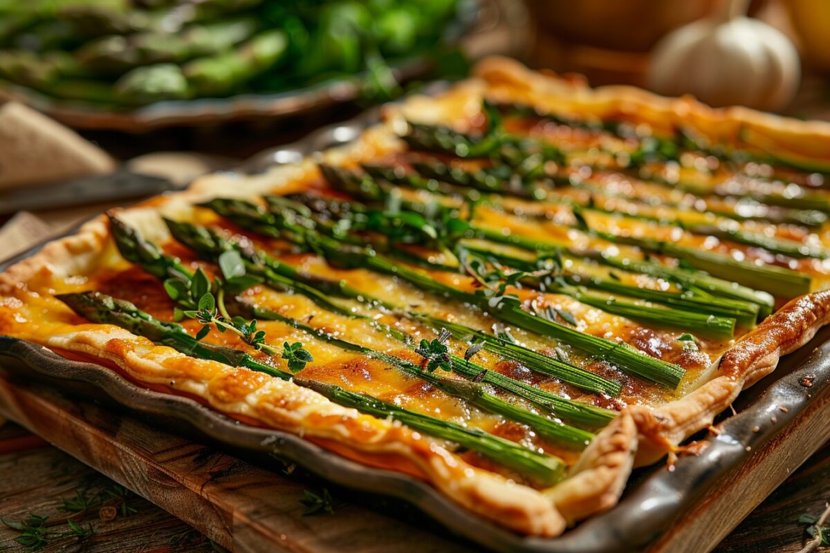 Comment une simple recette de tatin d'asperges peut-elle transformer votre dîner en expérience culinaire exquise ?
